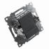 Выключатель 2-клавишный c индикатором (механизм)  STEKKER GLS10-7102-03  250В  10А  серия Катрин  серебро 39579