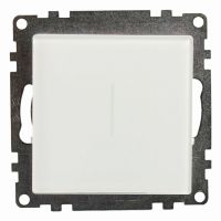 Выключатель 1-клавишный сенсорный (механизм) 250В 25А серия Катрин белый 50274