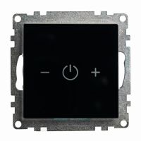 Выключатель диммирующий сенсорный (механизм) 250В 150Вт серия Катрин черный 50277