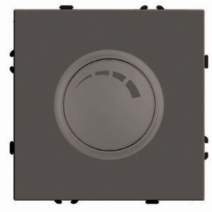 Выключатель диммирующий (механизм) STEKKER 250В 500Вт серия Эмили RSВт10-5106-09 антрацит soft touch 49920 Выключатель диммирующий (механизм) STEKKER 250В 500Вт серия Эмили RSВт10-5106-09 антрацит soft touch 49920