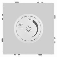 Выключатель диммирующий (механизм) STEKKER 250В 500Вт серия Эмили RSВт10-5106-01 белый фарфор soft touch 49868