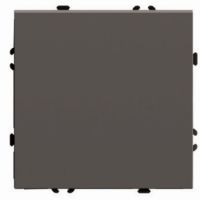 Переключатель перекрестный 1-клавишный (механизм) STEKKER 250В 10А серия Эмили RSВт10-5110-09 антрацит soft touch 49923