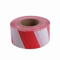 Лента оградительная 200 п.м.х50 мм х35 мкм STEKKER  красныйбелыйINTP10-150-100 50302