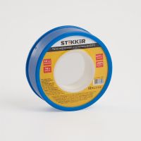 Лента уплотнительная тефлоновая STEKKER 03 г/м3 0075*12 мм 12 м. белая INTP12-07512-12