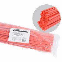 Термоусадочная трубка STEKKER 50/25 мм длина 100 см. усадка 2:1 красный HST-525-100RD 50261