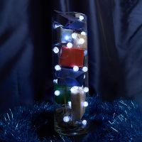 Светодиодная гирлянда Feron CL565 линейная Лед шарики статичная 3м + 0.3м 5000K с питанием от батареек прозрачный шнур 48610 Светодиодная гирлянда Feron CL565 линейная Лед шарики статичная 3м + 0.3м 5000K с питанием от батареек прозрачный шнур 48610