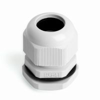 Сальник PG21 диаметр проводника 13-18 мм STEKKER IP54 серый (DIY упаковка 2 шт) 49380