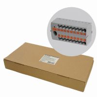 Зажим блочный (групп) для распред.тока нагрузки push-in на 18 точек сеч 25 мм2690В41А 1точка интегр. питание  LD580 PTFIX 6-18/25 49749