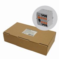 LD580 PTFIX 6-06/25 Зажим блочный PT распред. на 6 точсеч 25 мм2690В41А интегр.1 точкасерый 49747