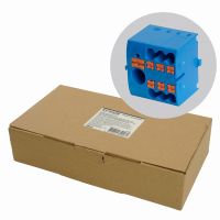 Зажим блочный (групп) для распред.тока нагрузки push-in на 6 точек сеч 25 мм2 690В41А  LD580 PTFIX 6-06/25 49753