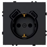 Розетка 1-местная з/ш с/з 16А + USB + Type C (механизм) Stekker 250В 20Вт серия Эмили черный уголь soft-touch RST16-5119-05 50218 Розетка 1-местная з/ш с/з 16А + USB + Type C (механизм) Stekker 250В 20Вт серия Эмили черный уголь soft-touch RST16-5119-05 50218