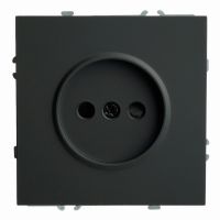 Розетка 1-местная с з/ш б/з (механизм) СЗК STEKKER 250В 16А серия Эмили RST16-5109-05ZK черный уголь soft touch 50250 Розетка 1-местная с з/ш б/з (механизм) СЗК STEKKER 250В 16А серия Эмили RST16-5109-05ZK черный уголь soft touch 50250