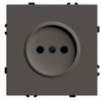 Розетка 1-местная с защитной шторкой (механизм) STEKKER б/з 250В 16А серия Эмили RST16-5109-09 антрацит soft touch 49928 Розетка 1-местная с защитной шторкой (механизм) STEKKER б/з 250В 16А серия Эмили RST16-5109-09 антрацит soft touch 49928