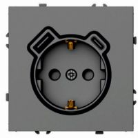 Розетка 1-местная з/ш с/з 16А + USB + Type C (механизм) Stekker 250В 20Вт серия Эмили платиново-серый soft-touch RST16-5119-10 50219 Розетка 1-местная з/ш с/з 16А + USB + Type C (механизм) Stekker 250В 20Вт серия Эмили платиново-серый soft-touch RST16-5119-10 50219