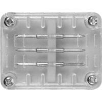 Соединитель для квадр. дюралайта LED-F3Вт, пластик (продажа упаковкой), LD126