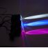 Светодиодный led светильник ландшафтно-архитектурный Feron LL-825 Светодиодный led прожектор D70xH155 IP65 8Вт 85-265В фиолетовый 48501