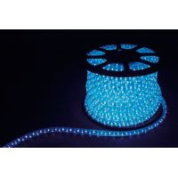 Дюралайт светодиодный led Feron LED-F3Вт 3-х жильный, синий, 2,88Вт/м 72LED/м 50м 220В