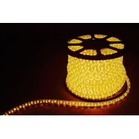 Дюралайт светодиодный led Feron LED-F3Вт 3-х жильный , желтый, 2,88Вт/м 72LED/м 50м 220В