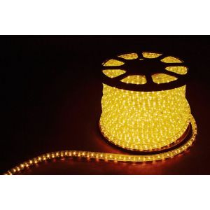 Дюралайт светодиодный led Feron LED-F3Вт 3-х жильный , желтый, 2,88Вт/м 72LED/м 50м 220В 26068
