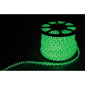 Дюралайт светодиодный led Feron LED-F3Вт 3-х жильный , зеленый 2,88Вт/м 72LED/м 50м 220В 26069