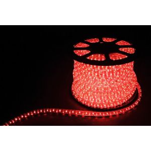 Дюралайт светодиодный led Feron LED-F3Вт 3-х жильный , красный 2,88Вт/м 72LED/м 50м 220В 26067