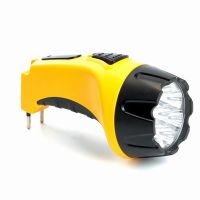 Фонарь аккумуляторный, 4 LED DC (свинцово-кислотная батарея), желтый, TH2293 (TH93A)