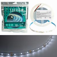 SST01 SAFFIT 60SMD(2835)/m 6Вт/м 12В 5000*8*1.22мм 6500K IP20 55239
