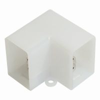 Коннектор L-образный Feron LD5058L прямой угол для соединения светодиодных светильников серии AL5058 51730