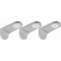 Светодиодная подсветка Feron AL8102 с сенсорным выключателем 4000K 2Вт, пластик, комплект 3 шт + блок питания Светодиодная подсветка Feron AL8102 с сенсорным выключателем 4000K 2Вт, пластик, комплект 3 шт + блок питания