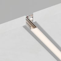 Профиль алюминиевый встраиваемый 'Линии света' серебро CAB255 52152 Профиль алюминиевый встраиваемый 'Линии света' серебро CAB255 52152