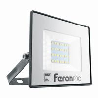 Светодиодный прожектор Feron.PRO LL-1000 IP65 30Вт 6400K черный