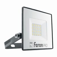 Светодиодный прожектор Feron.PRO LL-1000 IP65 20Вт 6400K черный