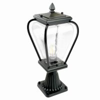 Светильник садово-парковый Feron PL744  на постамент 60Вт 230В E27 черный 51275