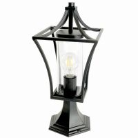 Светильник садово-парковый Feron PL734  на постамент 60Вт 230В E27 черный 51270