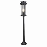 Светильник садово-парковый Feron PL786 столб 40Вт 220-240В E27 черный 51840
