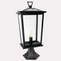 Светильник садово-парковый Feron PL754  на постамент 60Вт 230В E14 черный 51280