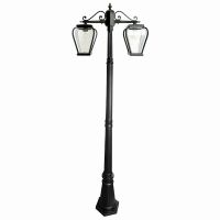 Светильник садово-парковый Feron PL748 столб 60Вт E27 230В черный 51278