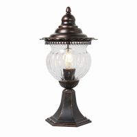 Светильник садово-парковый Feron PL594 на постамент 60Вт 230В E27, коричневый