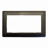 Рамка 2-местная (без перемычки) пластик STEKKER PFR00-7012-06 серия Катрин графит 50045 Рамка 2-местная (без перемычки) пластик STEKKER PFR00-7012-06 серия Катрин графит 50045