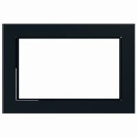 Рамка 2-местная (без перемычки) стекло STEKKER GFR00-7012-05М серия Катрин черный матовый 49605 Рамка 2-местная (без перемычки) стекло STEKKER GFR00-7012-05М серия Катрин черный матовый 49605