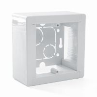 EBX20-04-1 Коробка монтажная для открытой установки 88*88*42 5мм  белый (К-440)