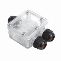 Коробка распределительная STEKKER LD538 водонепроницаемая на 3 выхода 450В 110х70х35 прозрач 50130 Коробка распределительная STEKKER LD538 водонепроницаемая на 3 выхода 450В 110х70х35 прозрач 50130