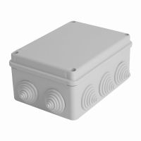 Коробка разветвительная STEKKER EBX20-310-55  190*140*70мм  10 вводов  IP55  светло-серая (GE41244)