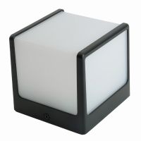 Светильник садово-парковый Feron DH0604на стену GX53 230В черный 51334