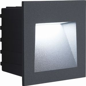 Светодиодный светильник Feron LN013 встраиваемый 3Вт 4000K, IP65, серый 41175