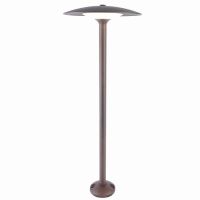 Светильник уличный светодиодный led Feron DH704 6Вт 280Lm 4000K коричневый 51981