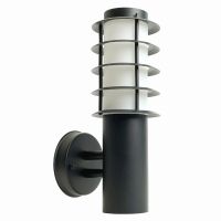 Светильник садово-парковый Feron DH046-B Техно на стену 18Вт E27 230В черный 51526