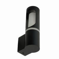 Светильник садово-парковый Feron DH1101 15Вт на стену вверх GU10 230В черный 51233
