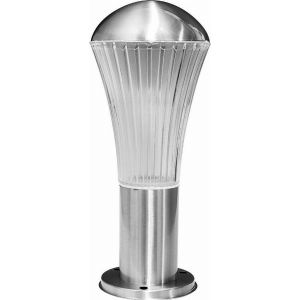 Светильник садово-парковый Feron DH0503, Техно столб, 18Вт E27 230В, серебро 06181