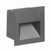 Светодиодный led светильник Feron LN013 встраиваемый 3Вт 4000K IP65 серый 51957